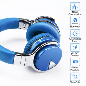 E7 Active Noise Cancelling Bluetooth Over-ear Headphones Headphone cowinaudio 